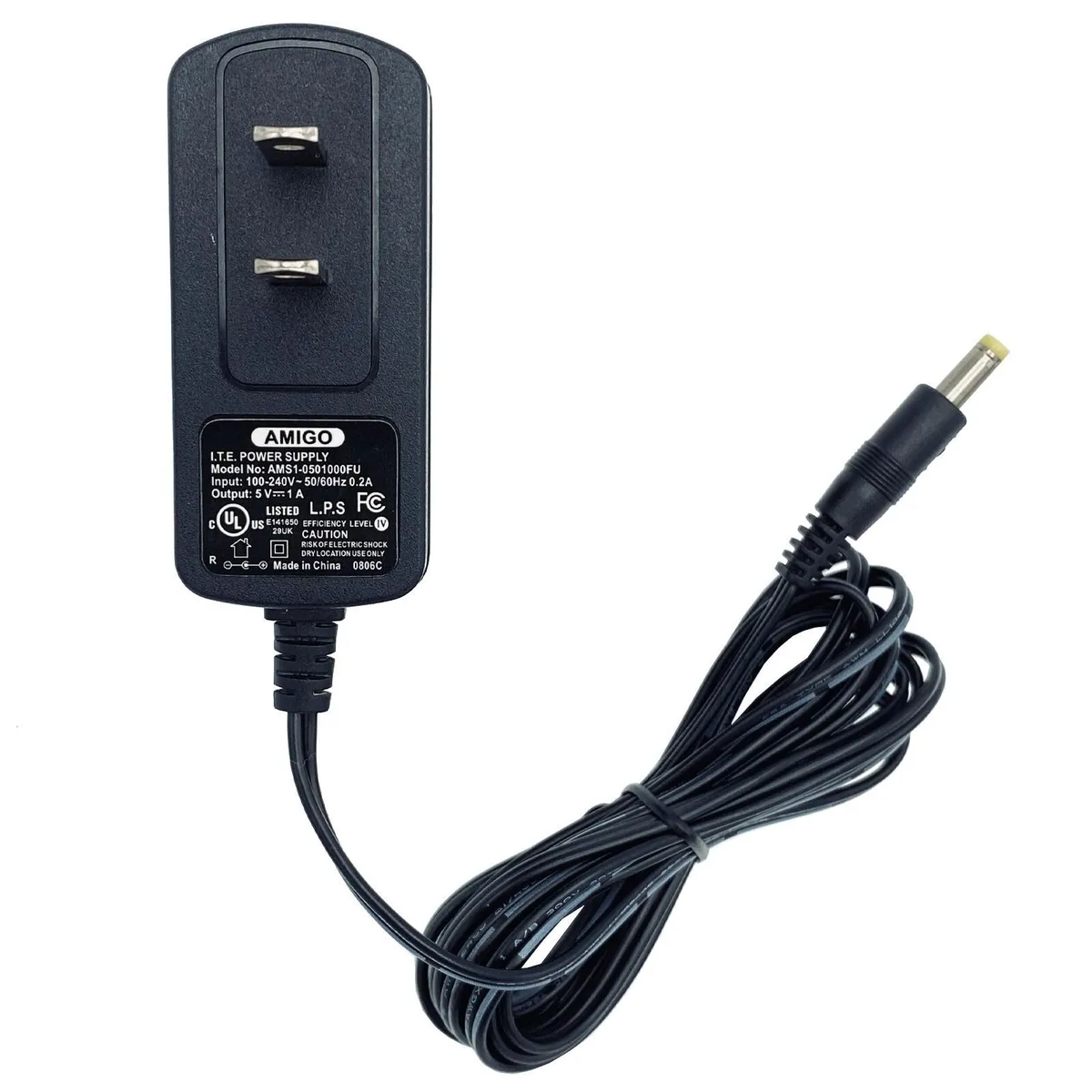 Amigo Amigo AMS1-0501000FU power adapter 5V 1A 4.0 x 1.7 mm — product photo