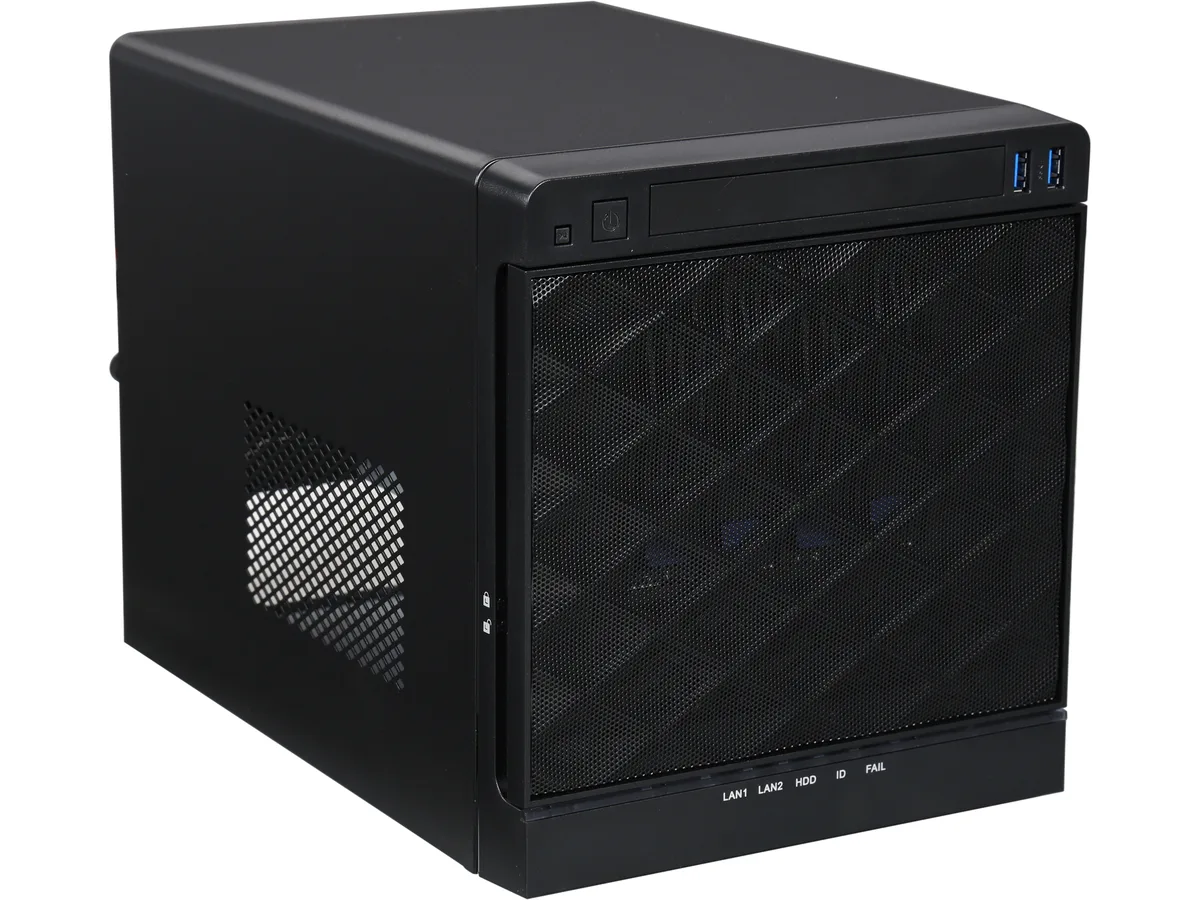 In Win In Win IW-MS04-01-S265 4×3.5" 265W 80+ Bronze server chassis — product photo