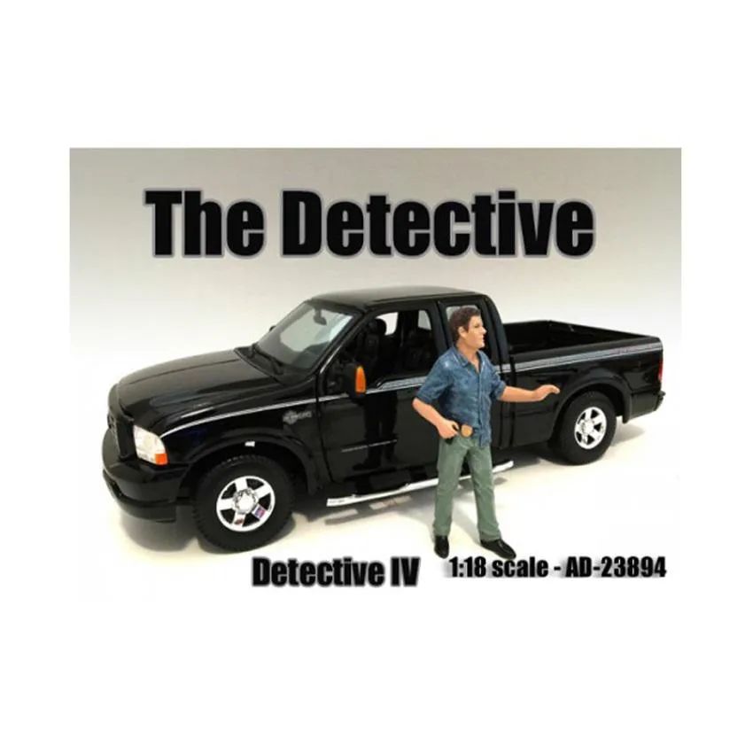 American Diorama American Diorama "The Detective #4" 1:18 Scale Figure — product photo
