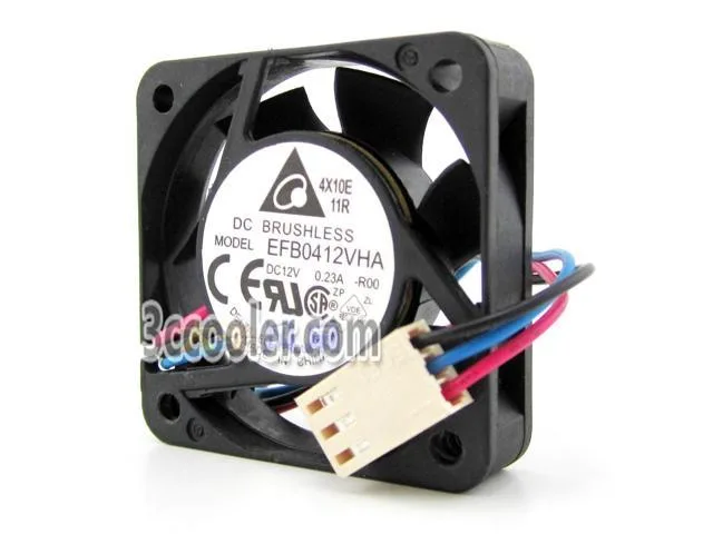 Zyvpee Zyvpee EFB0412VHA 40mm 12V 0.23A 3-pin case fan — product photo