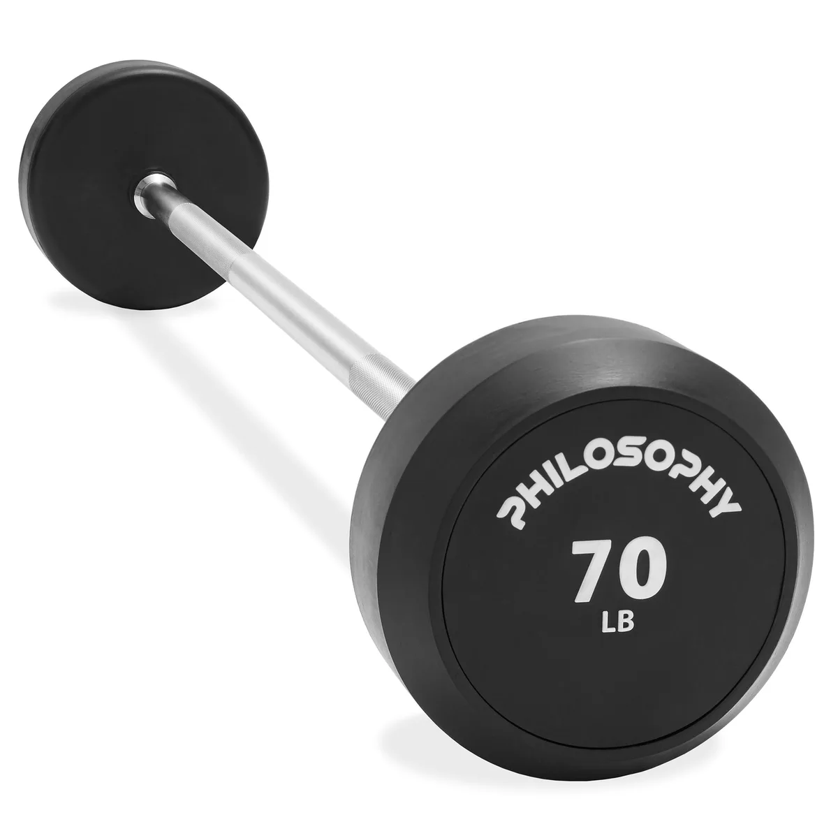 Philosophy Gym Philosophy Gym Fixed Barbell 70 LB 1.1 in Diameter — product photo