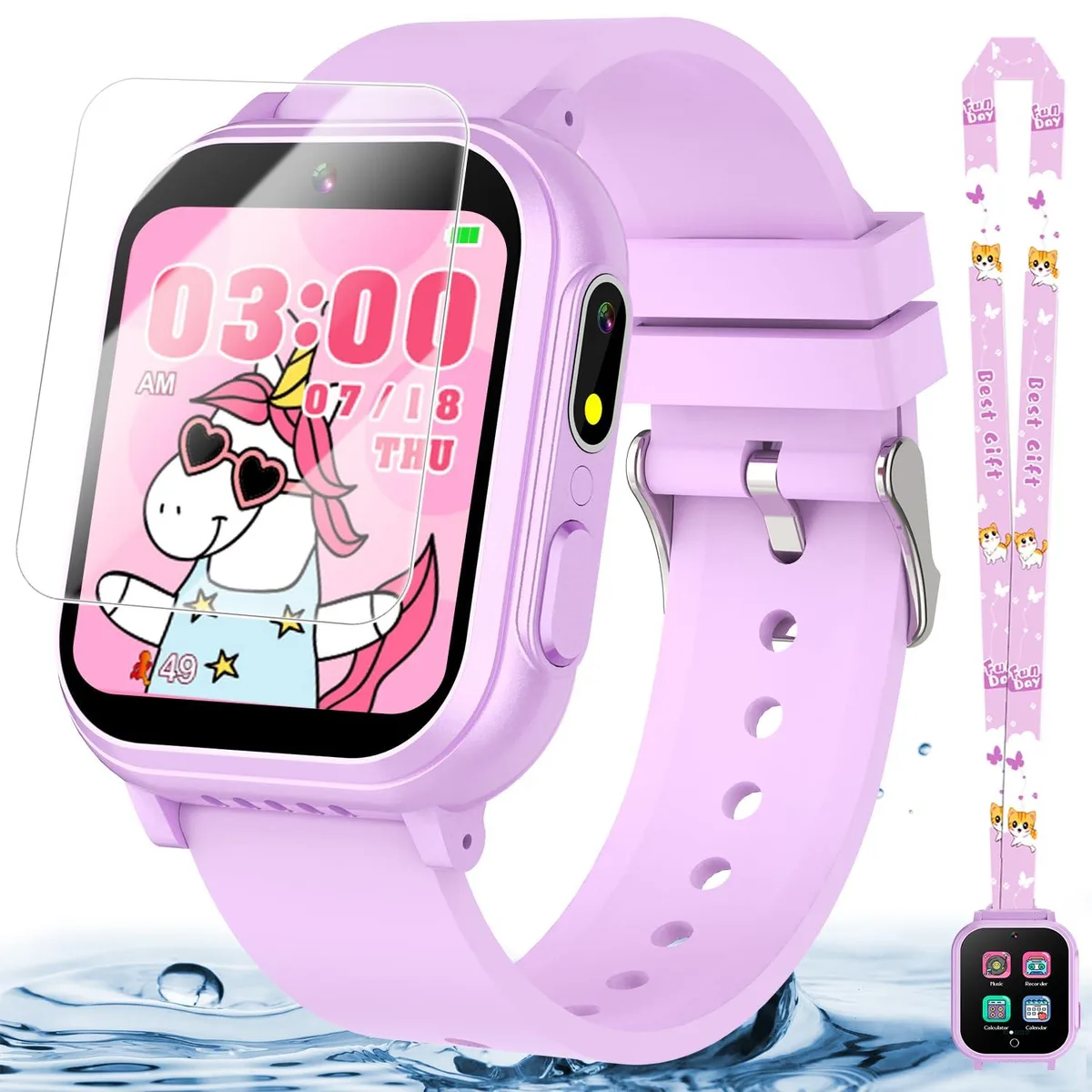  Sedzofan D16 Smart Watch Purple 32 Games Dual Camera — product photo
