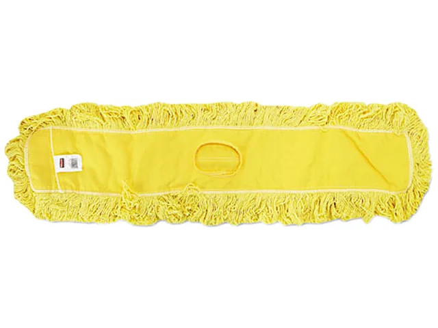 Rubbermaid Commercial Rubbermaid Commercial J15700YEL 5" x 48" dust mop cleaning — product photo