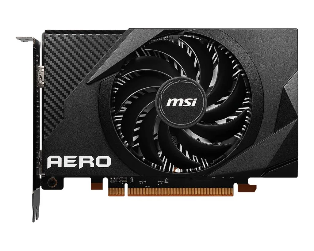 MSI MSI Radeon RX 6400 AERO ITX 4G graphics card — product photo