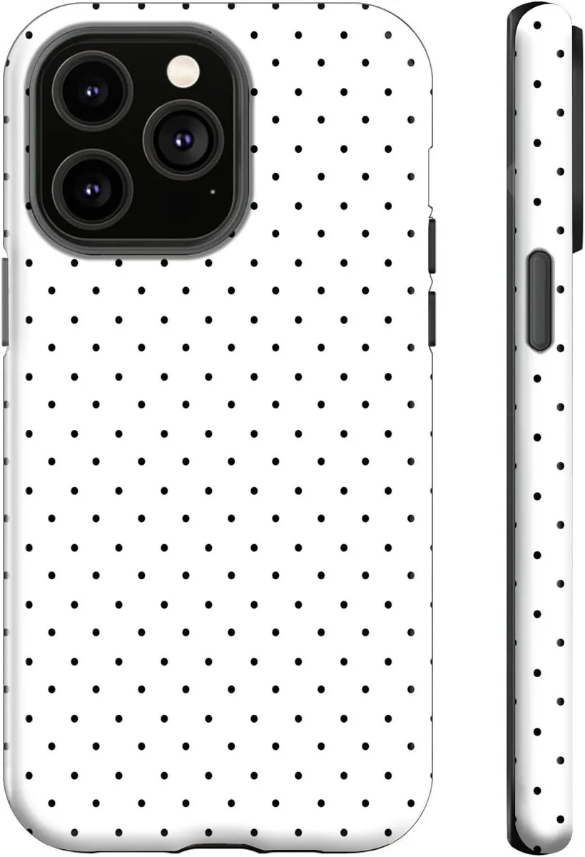 Transcend Transcend iPhone 15 Pro Polka Dot Dual Layer Case — product photo