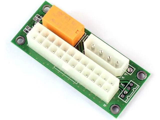 Manw Manw 2-Pack ATX 24 Pin to Molex 4Pin Connector — product photo