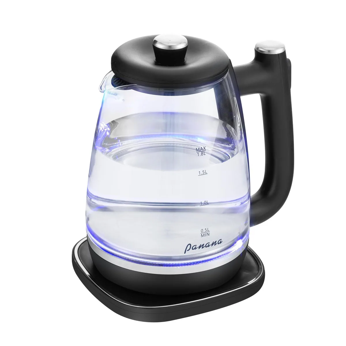  Panana Electric Kettle 1.8L 1200W Black — product photo