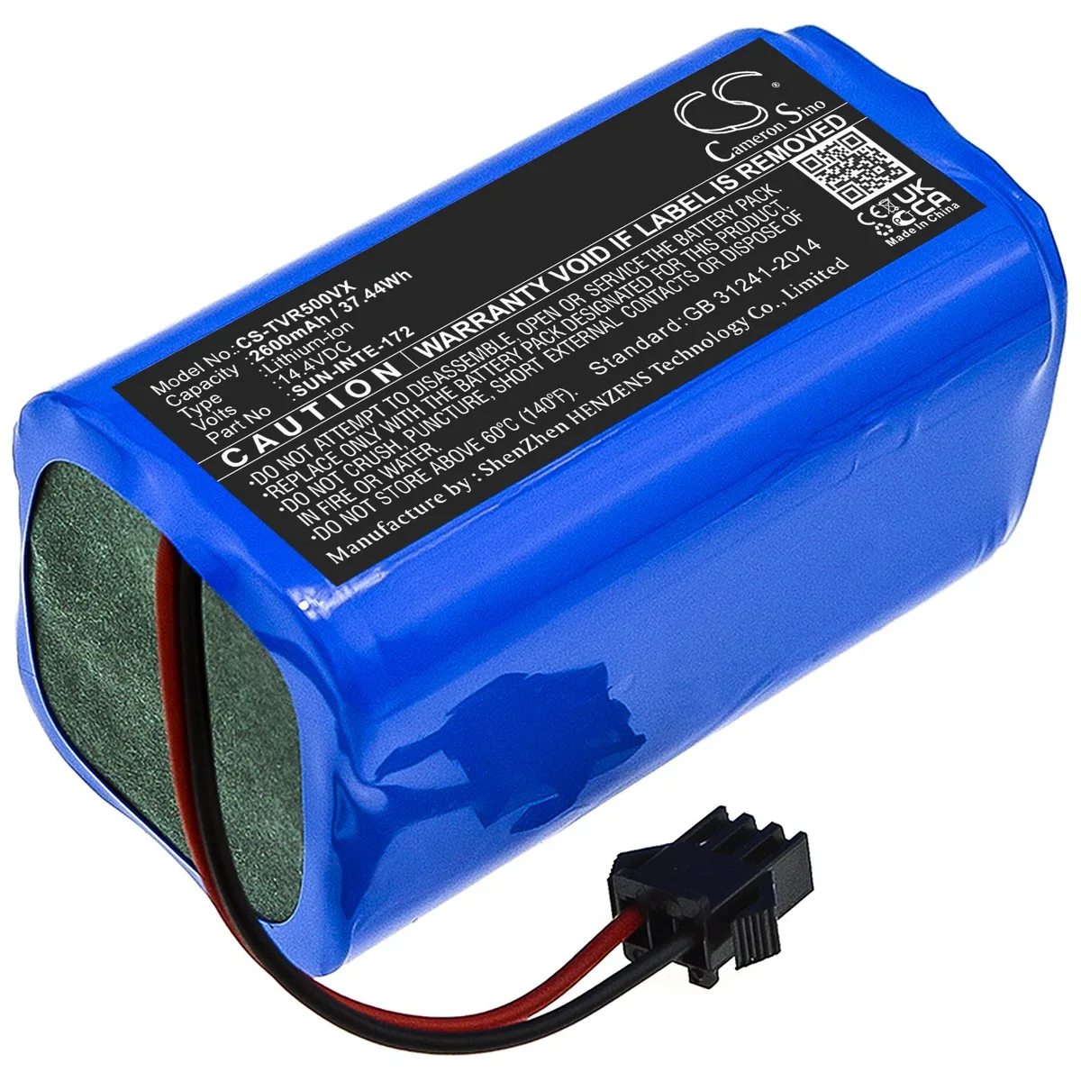 Estry Estry F007C 2600mAh 14.4V standard battery — product photo