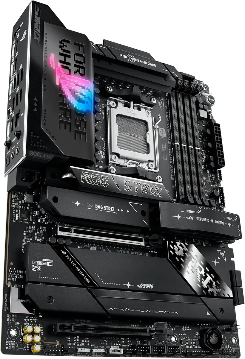ASUS ASUS ROG STRIX X870E-E GAMING WIFI AMD motherboard DDR5 ATX 192GB — product photo