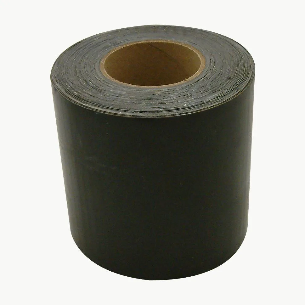 Black butyl repair tape roll 144mm wide 50 ft length