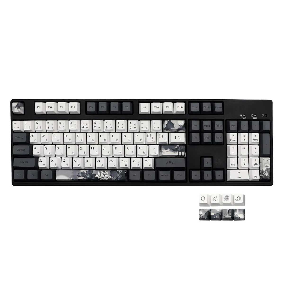 ARCTIC ARCTIC Ink Lotus 140-Key PBT OEM Keycap Set 2 in 1 accessory — product photo