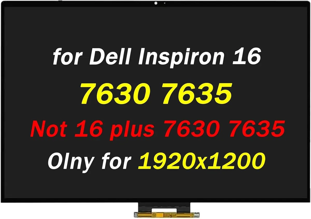 NUOLAISUN NUOLAISUN Dell Inspiron 16 7630 7635 2-in-1 16.0" WUXGA 1920x1200 30-Pin Touch Screen Assembly — product photo