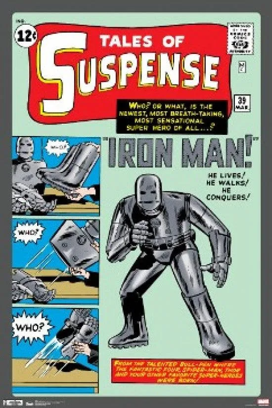 Posterazzi Marvel Iron Man cover poster print 22 x 34 inches