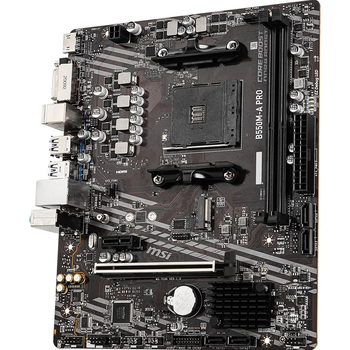 MSI MSI B550M-A PRO 1 AMD motherboard — product photo