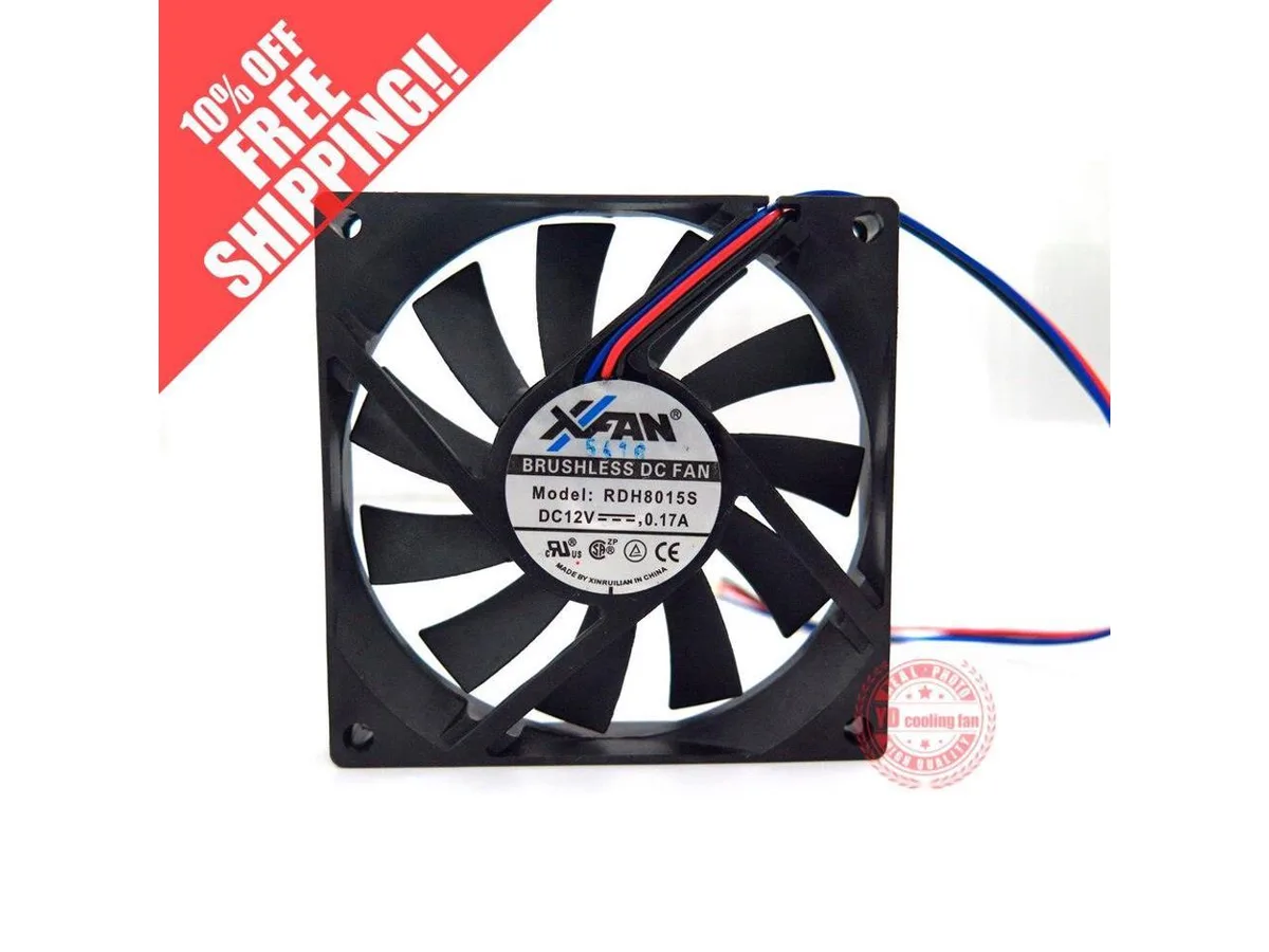 Fans Fans 8015 33PIN RDH8015S DC 12V .17A case fan — product photo