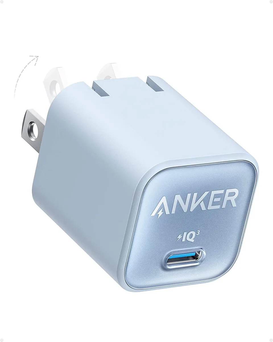 Anker Anker 511 Charger (Nano 3) 30W GaN Wall Charger Blue — product photo