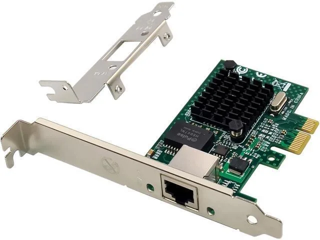 LORDWORLD LORDWORLD Gigabit Ethernet Adapter BCM5751 PCI-E 1.0 Half Height Bracket — product photo