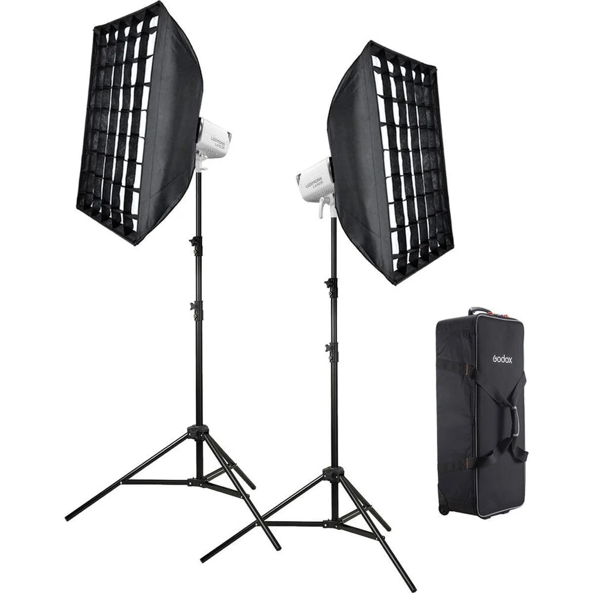 Godox Photo Equipment Co. Ltd Godox Litemons LA300R RGB LED monolight 2-light studio kit — product photo