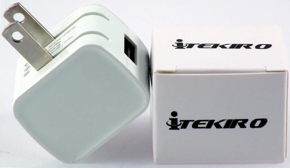 iTekiro iTekiro 5V 1A USB Wall Charger White — product photo