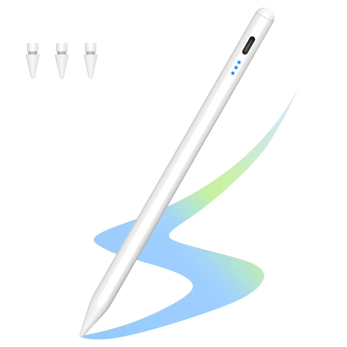  KIROSA Stylus Classic White 1.5mm 12hr 30min charge — product photo