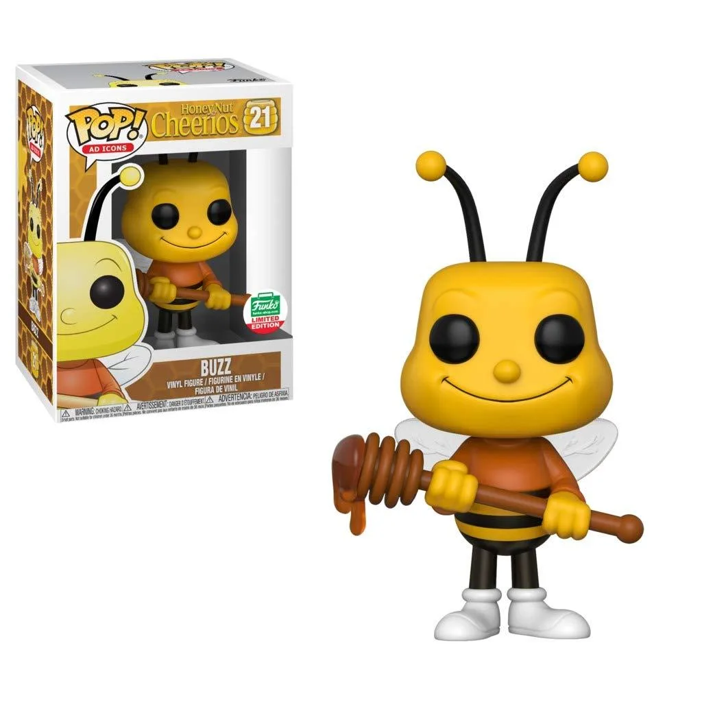 Funko Funko POP! Ad Icons Honey Nut Cheerios Buzz The Bee Bundle collectible — product photo