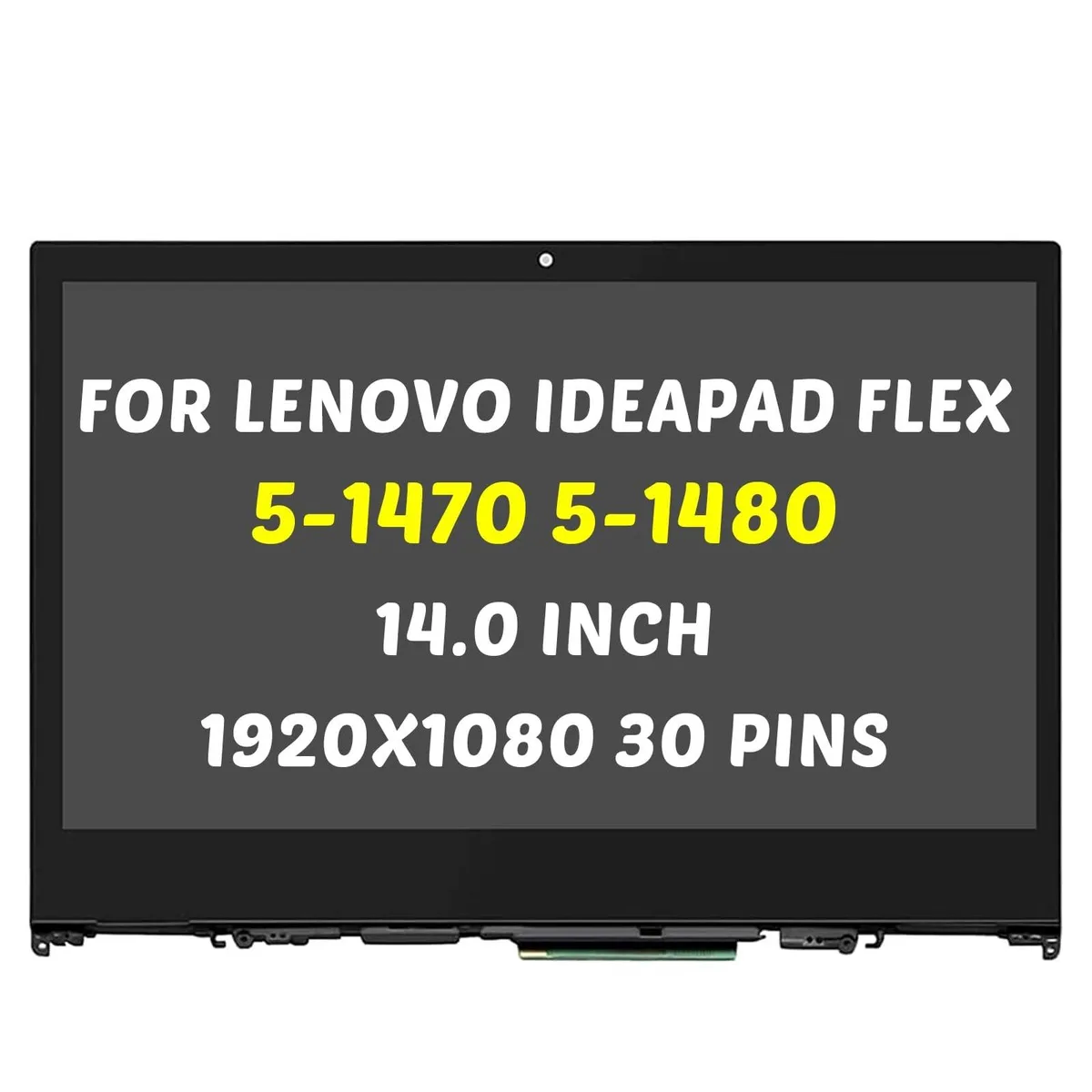 Batianda Batianda Touch Screen Digitizer Assembly 14.0" 1920x1080 30 Pin 60Hz for Lenovo Flex 5-1470 5-1480 — product photo