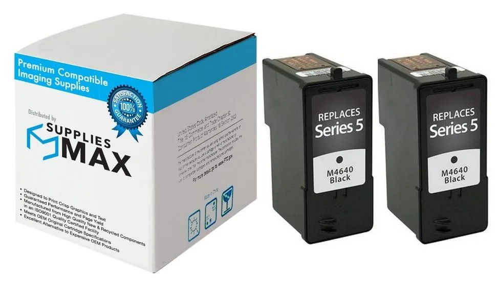 SuppliesMax SuppliesMax 2BK922N Remanufactured Black Inkjet Cartridge 2 Pack — product photo