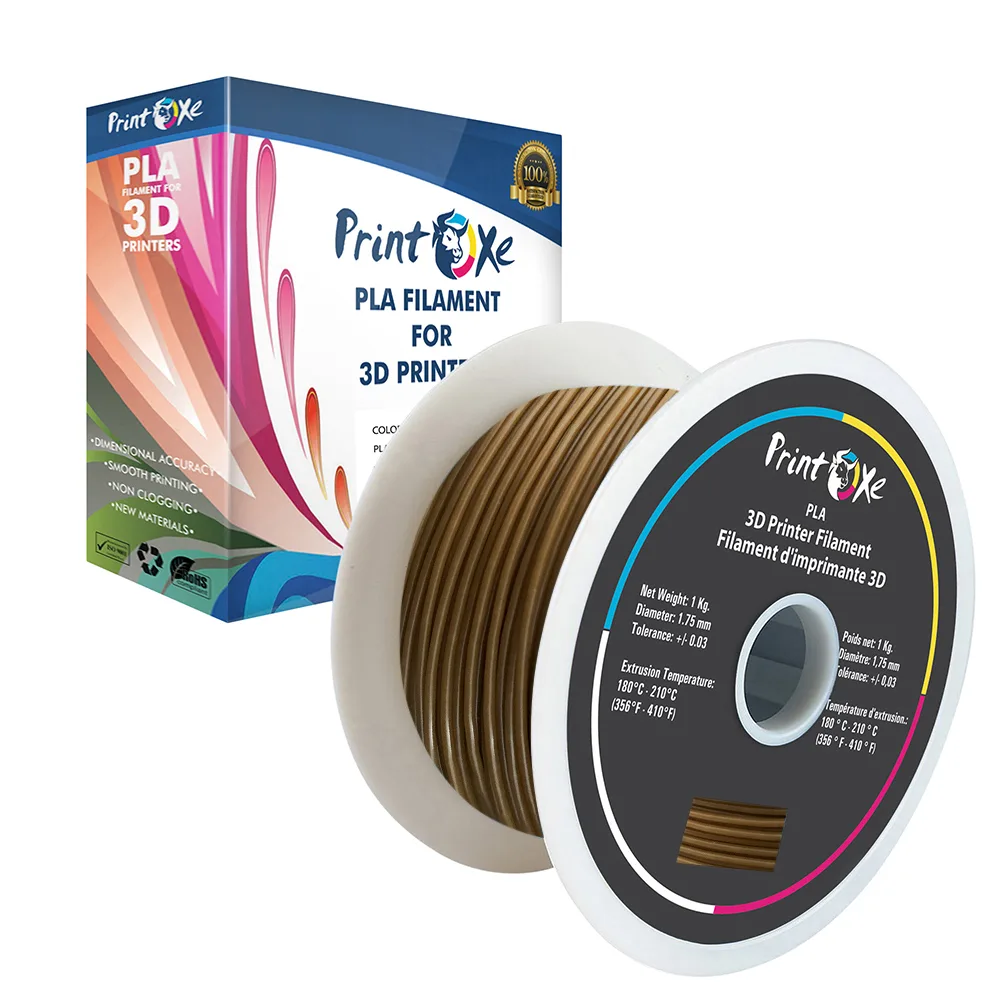 PrintOxe PrintOxe PLA Filament Brown 1.75 mm 2.2 lbs — product photo