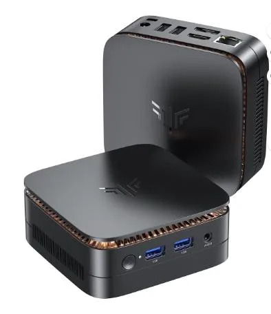 NIPOGI NIPOGI P1 barebone mini PC Ryzen 3 4300U 16 GB 512 GB Black — product photo