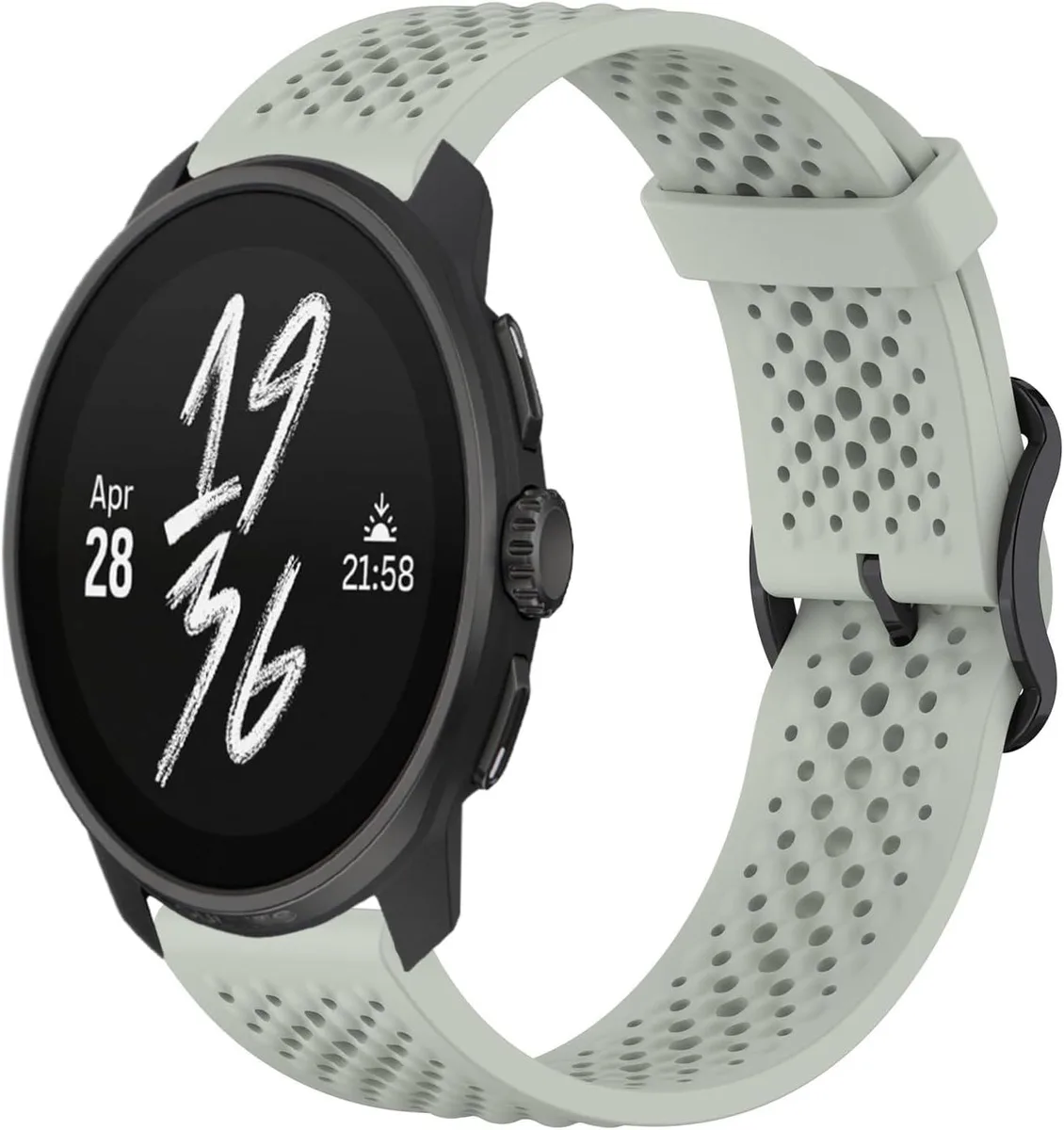 ETEIZU ETEIZU 22 mm Silicone Watch Strap for Suunto Race S Vertical 9 Peak Pro 5 Peak — product photo