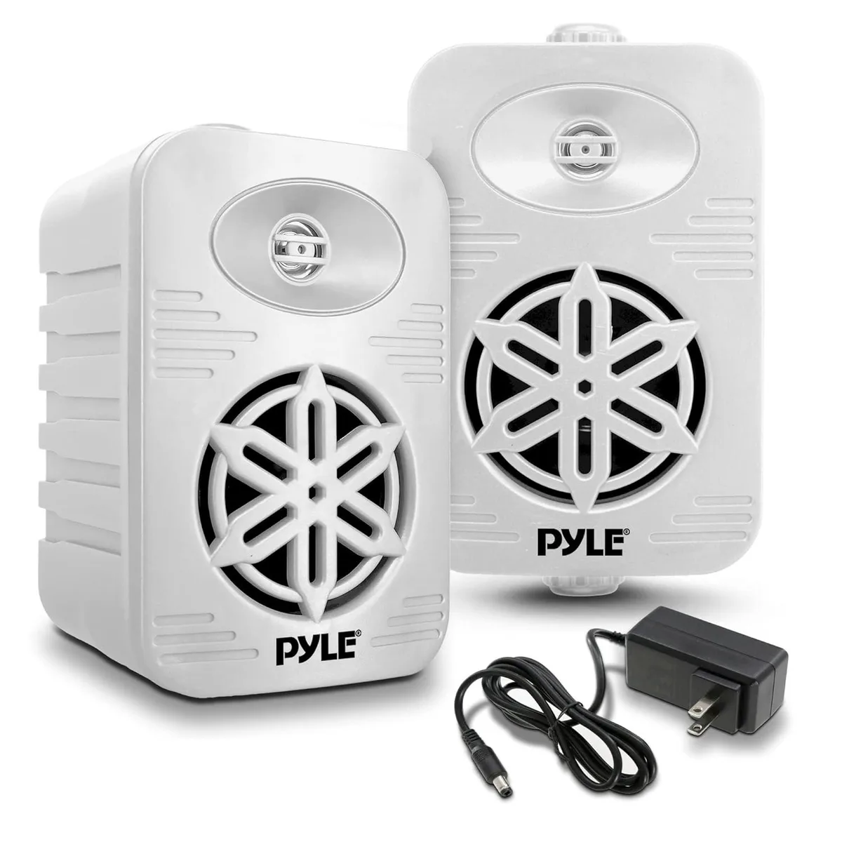 Pyle Pyle PDWRBT56WT 5.25" 2-Way Bluetooth 4.0 Home Audio Speaker Pair — product photo