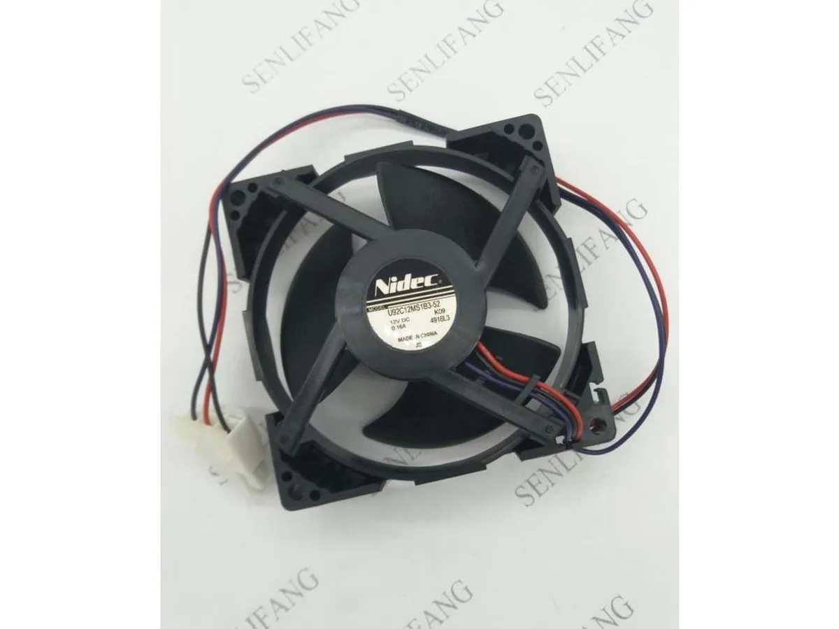 Fans Fans 9CM U92C12MS1B3-52 12V .16A waterproof case fan — product photo