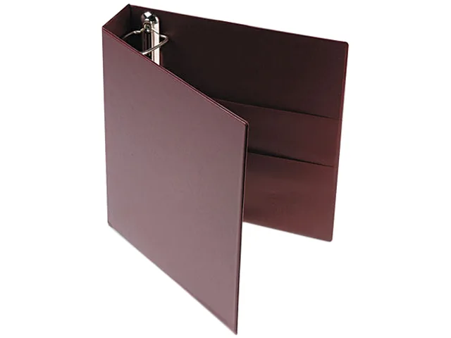 Avery Avery 79362 Heavy-Duty Vinyl EZD Ring Binder, 2" Capacity, Maroon — product photo