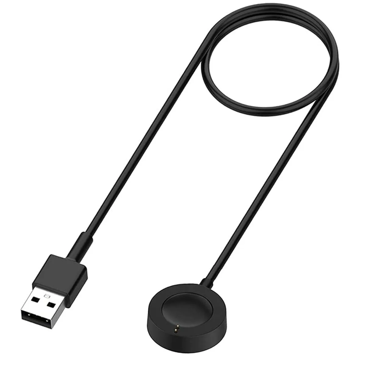 BONAEVER BONAEVER Magnetic Charging Cable Fossil Gen 6 5 4 Michael Kors Gen 6 5 4 Black — product photo
