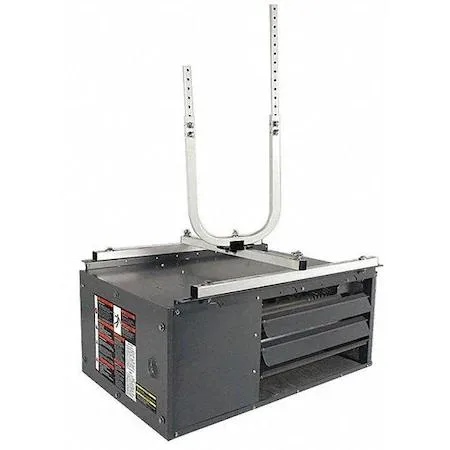 Powder-coated steel H-bracket with U-mount arms and slotted adjustment holes