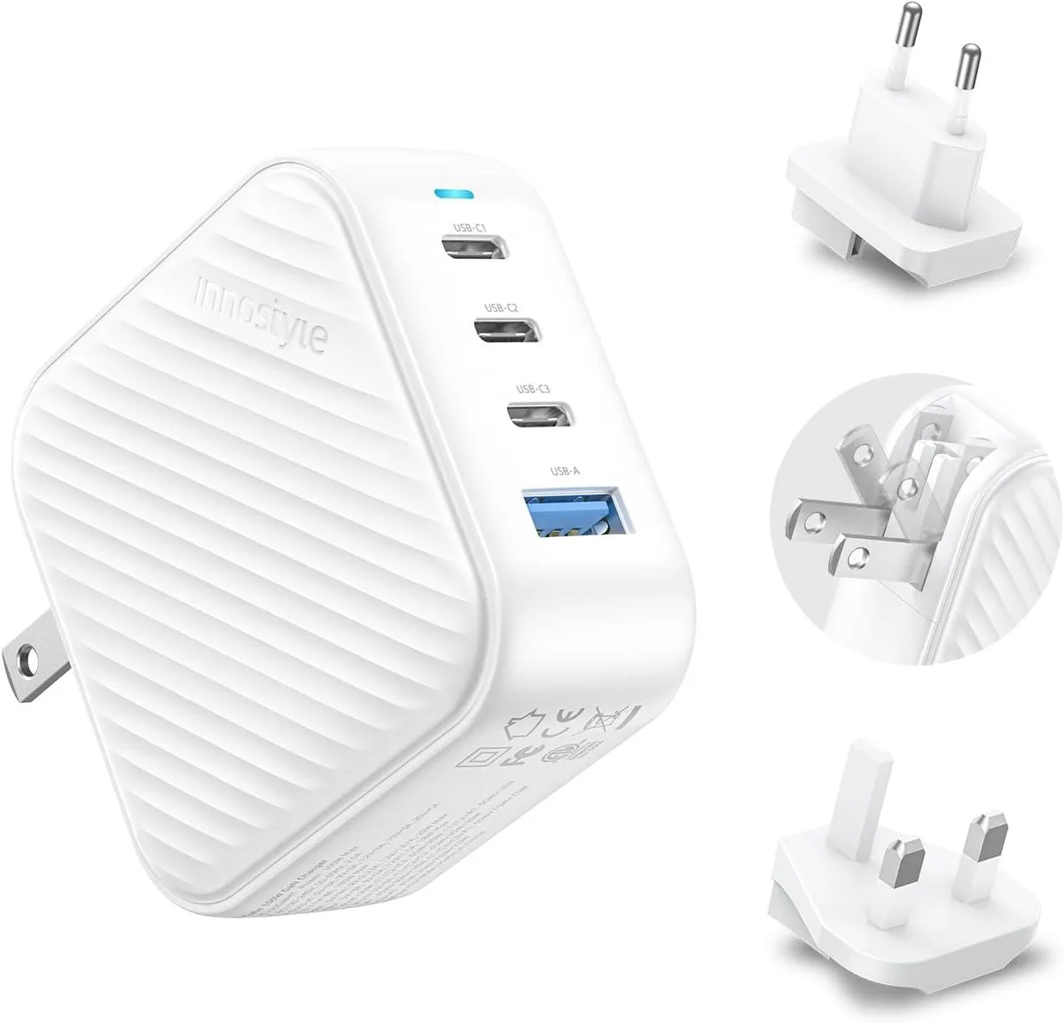 ONITOON ONITOON 100W 4-Port GaN Wall Charger Foldable Plug — product photo