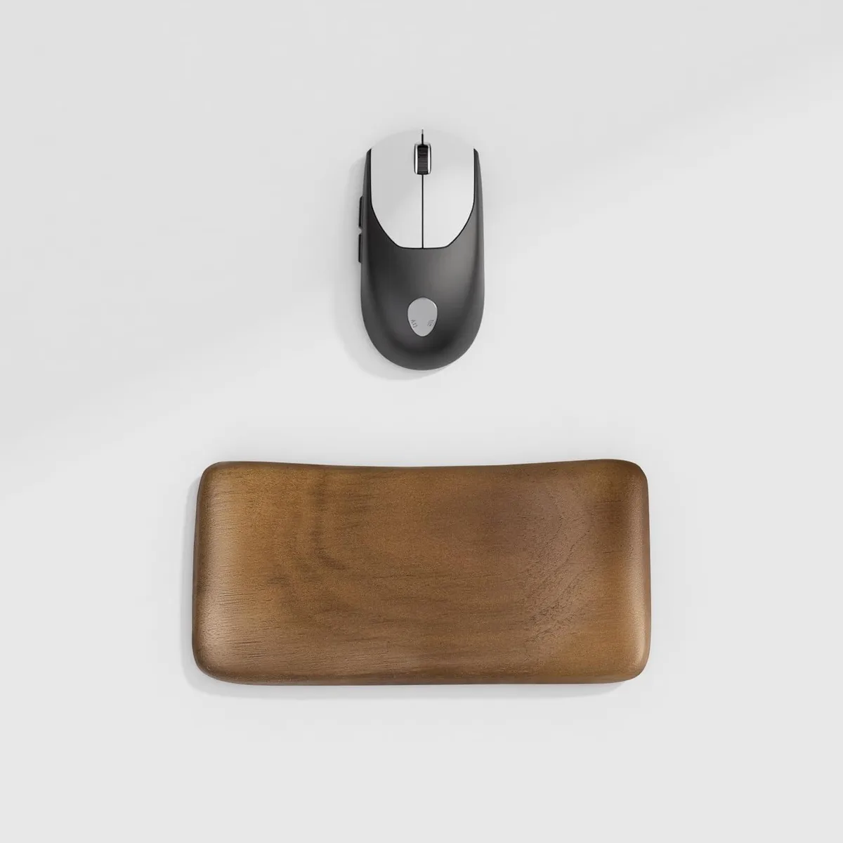 Emerson Emerson Walnut Wooden Wrist Rest for Mouse or One Handed — product photo