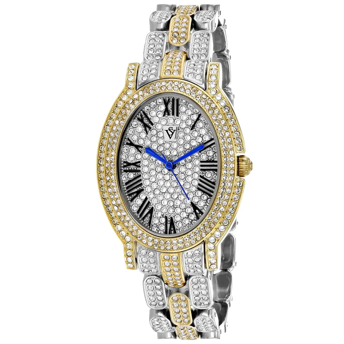 Silver dial analog watch on stainless steel bracelet