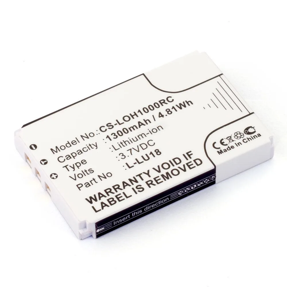 Centenex Electronics Centenex Electronics BALOGI-HARMNY-1100 1300mAh 3.7V Li-Polymer Battery — product photo