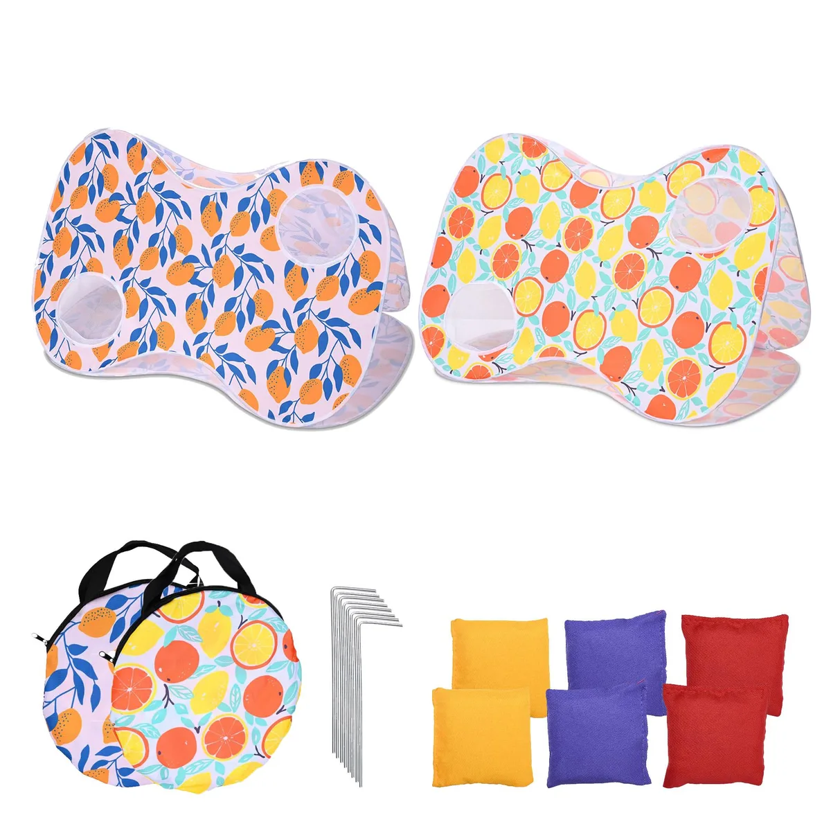 Yescom USA, Inc. Yescom USA, Inc. 07TSGSET001-POP-LMOR 2 Pack Foldable Bean Bag Toss Game — product photo