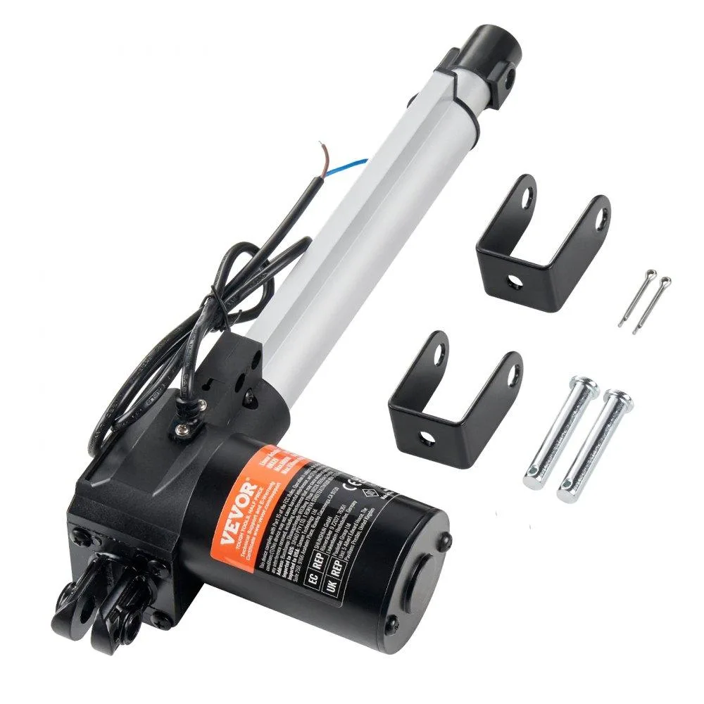 VEVOR VEVOR Linear Actuator 12V 8 Inch 1320lbs 0.19"/s IP44 Mounting Bracket — product photo