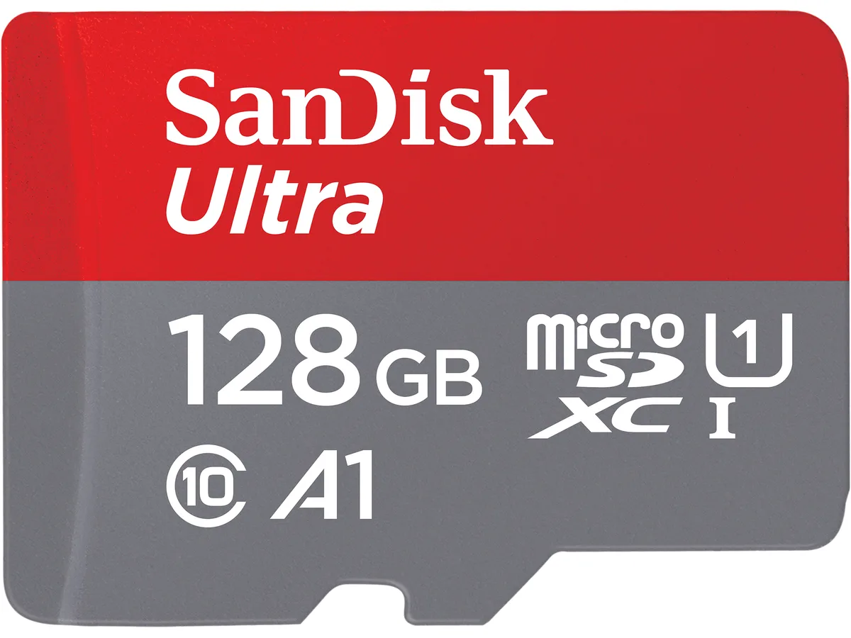 SanDisk SanDisk Ultra 128GB microSDXC A1 UHS-I/U1 Class 10 120MB/s SDSQUA4-128G-GN6MA — product photo