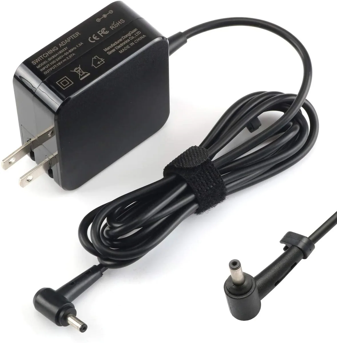 myVolts myVolts 19V 2.37A 45W AC Adapter 4.0×1.35mm for Asus Zenbook Prime UX21A UX31A UX32A UX42A — product photo