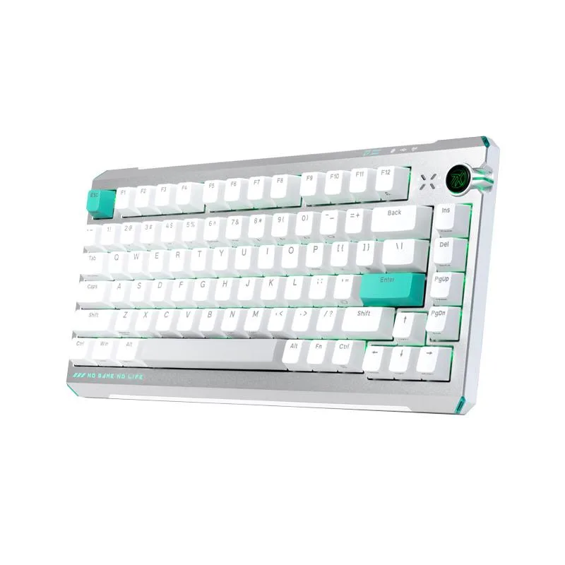 ASUS ASUS TUF Gaming TX 75 Magnetic Gaming Keyboard 75% 8K Polling 10000mAh White — product photo