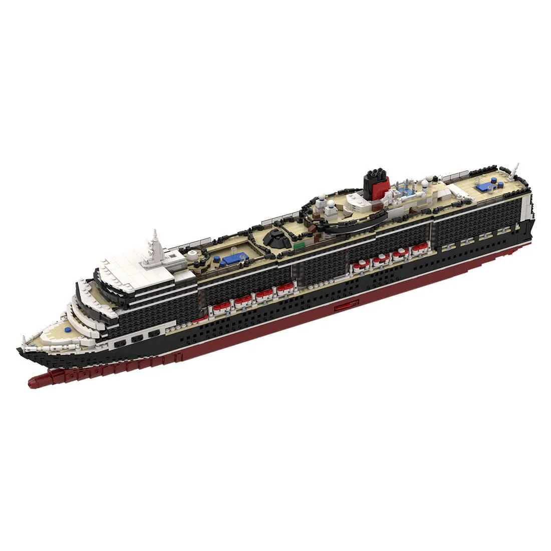 ZITIANYOUBUILD ZITIANYOUBUILD MOC-119910 1/375 Cruise Model 5132PCS Educational Building Set — product photo