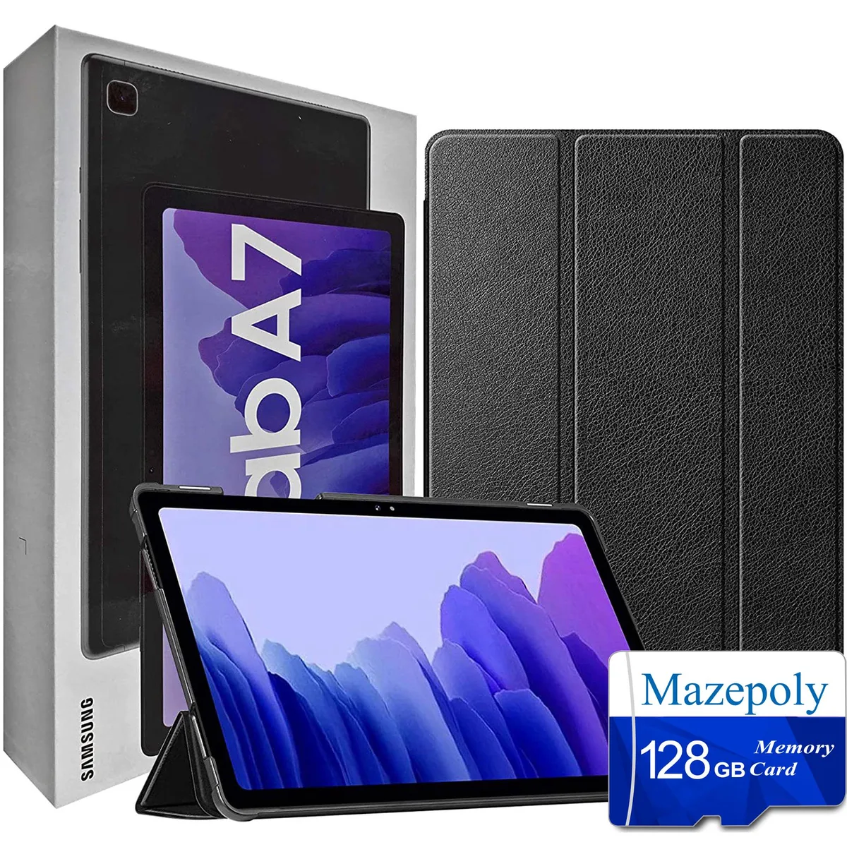 SAMSUNG SAMSUNG Galaxy Tab A7 10.4" tablet 3GB 64GB Gray + 128GB card — product photo