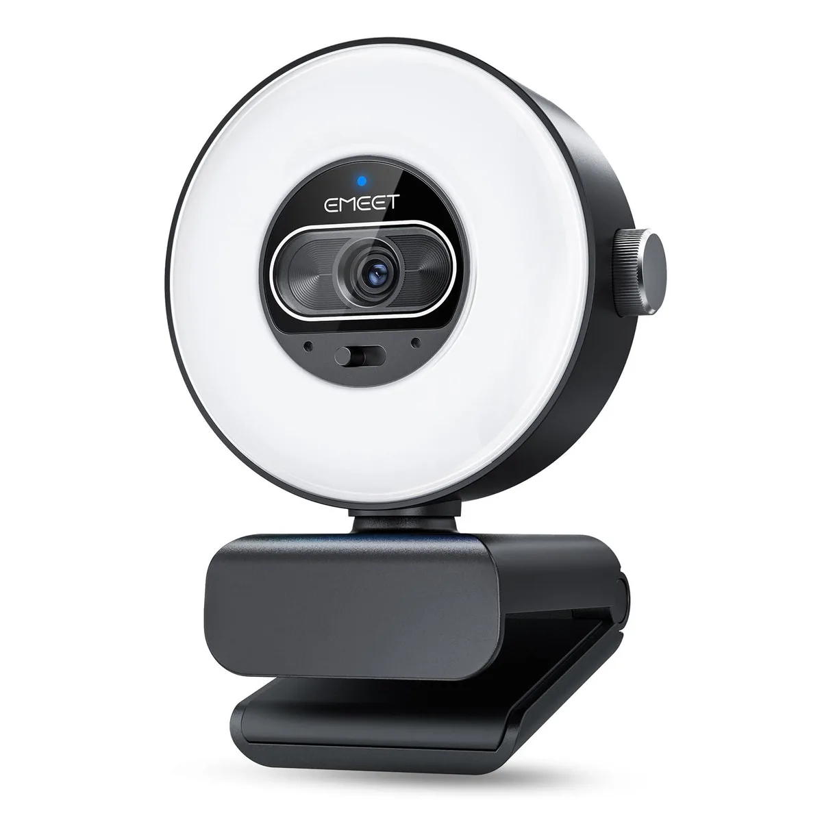 DJI S600L E3153 4K webcam with ring light — product photo