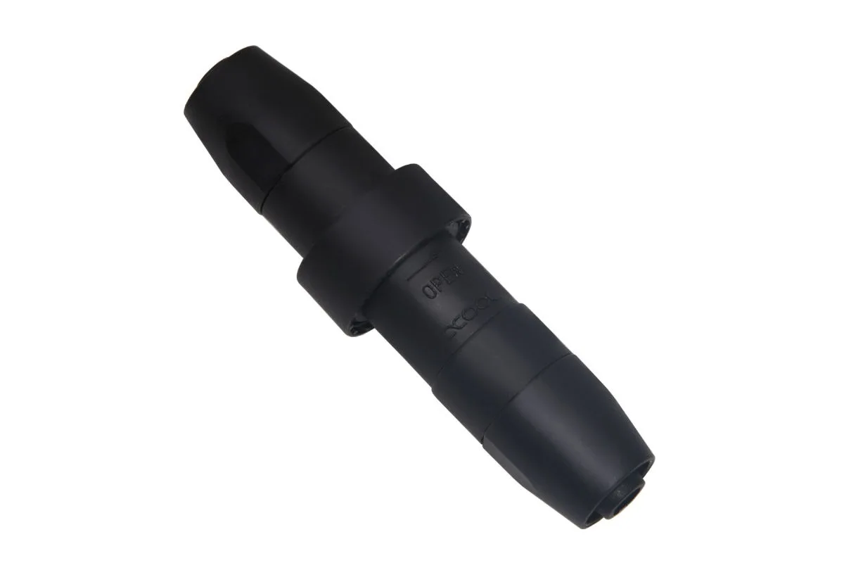 Alphacool Alphacool 17452 HF Quick Release Coupling Kit Nylon Black 12.7/7.6 mm — product photo