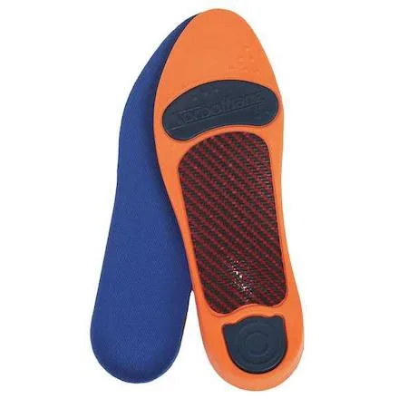 Impacto Impacto ERINGRAB Insole Graphite Composite Sorbothane Orange/Blue — product photo