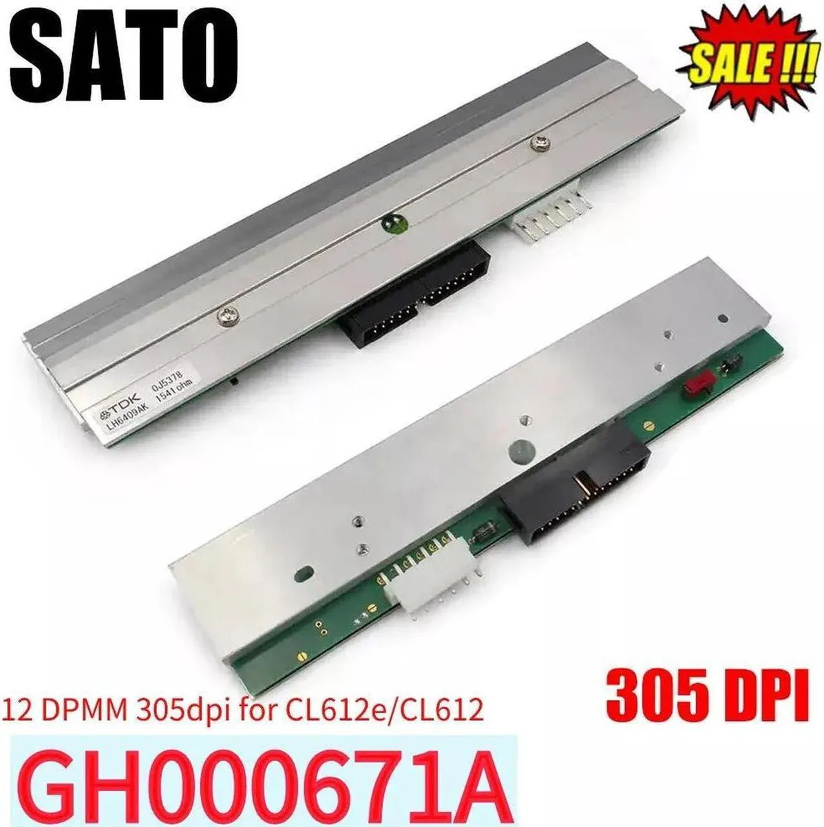 Sato Sato GH000671A Printhead for CL612 305dpi — product photo
